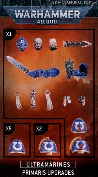 Ultramarines Primaris Upgrade Pack